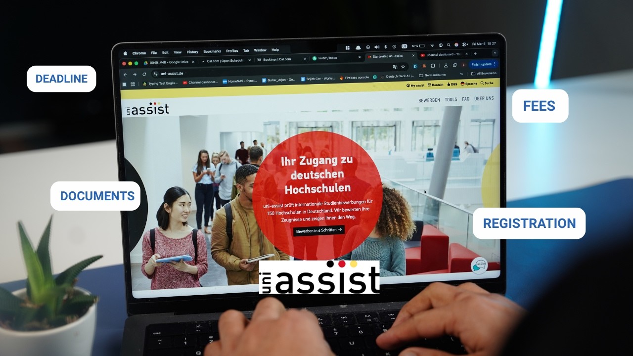 Как подать заявку в немецкие университеты с помощью Uni-Assist (полное руководство на 2026 год)