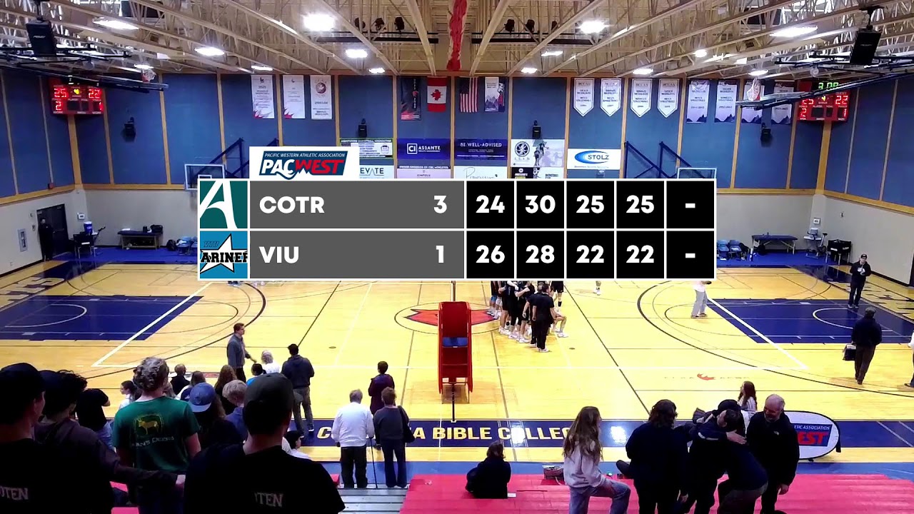 2026 PACWEST Men’s Volleyball Championship 🏐 Gold: #1 COTR v #2 VIU [Feb 28, 2026]