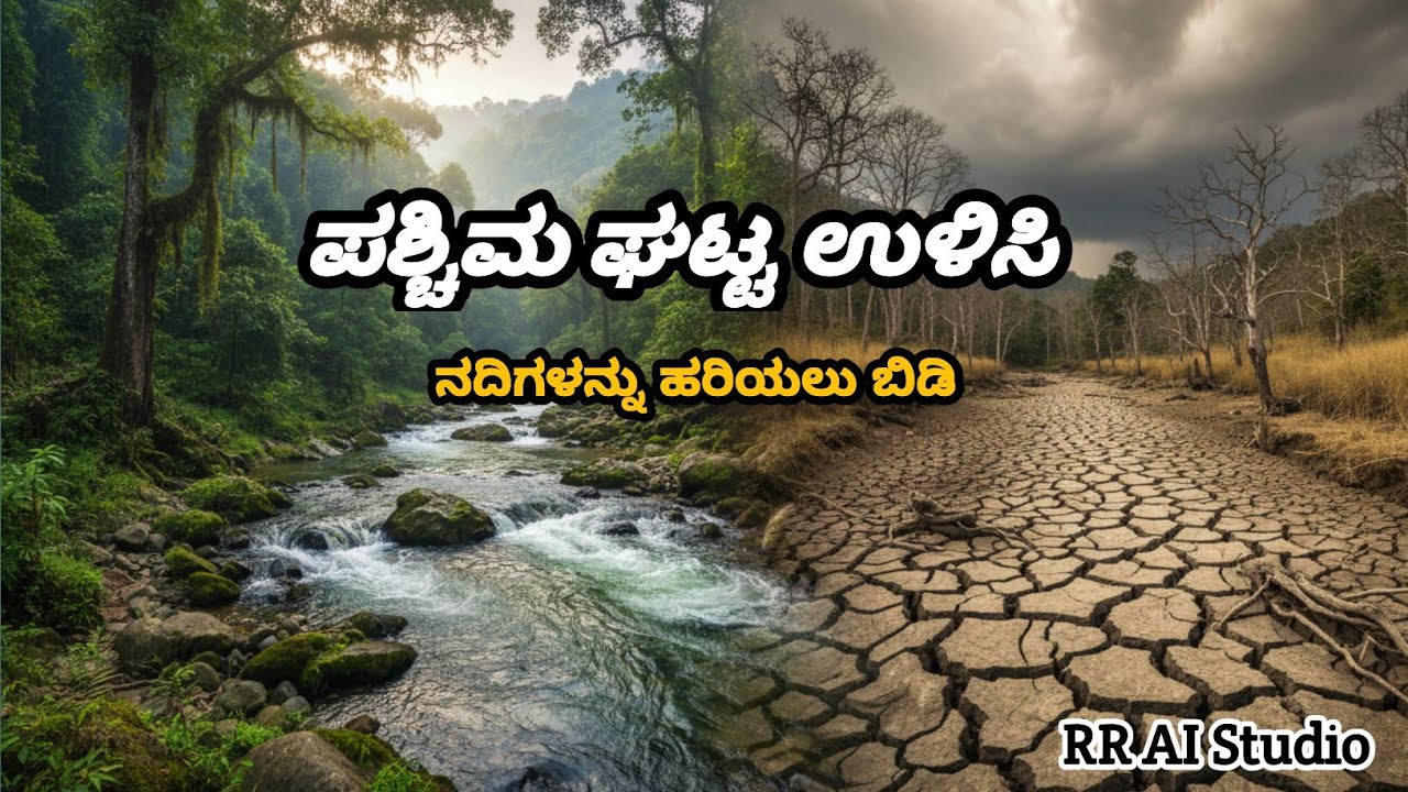  ಪಶ್ಚಿಮ ಘಟ್ಟ ಉಳಿಸಿ | ನದಿಗಳನ್ನು ಹರಿಯಲಿ ಬಿಡಿ 🌿🌊| “Let Rivers Flow”🌿🌊
