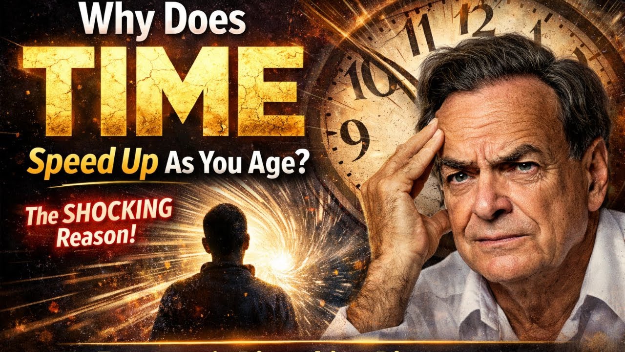 Why Does TIME Speed Up As You Age? — Feynman’s Disturbing Discovery