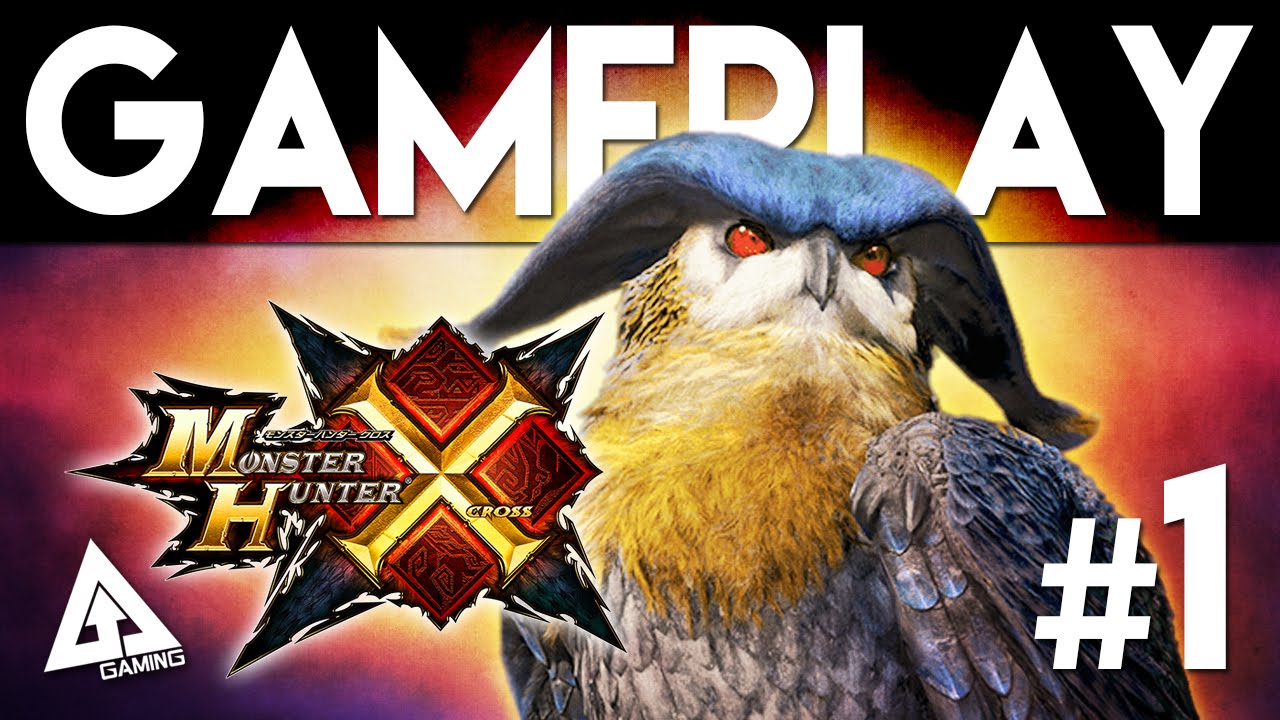 Monster Hunter X Demo Gameplay Part 1 - Fighting Hororohoruru