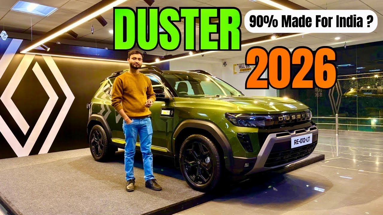 Renault Duster 2026 🔥 90% Made For India ? Detailed Review 👍🏻✅ @RamCarWala 