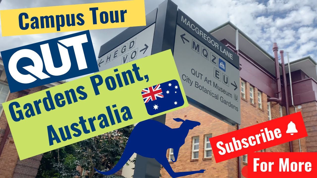 A Tour To QUT Gardens Point Campus, Botanic Garden And Brisbane River Part 2 | Australia | PhD
