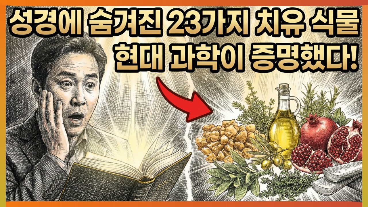 성경에 나오는 치유 식물, 진짜 효능 있는 것만 전부 정리했습니다