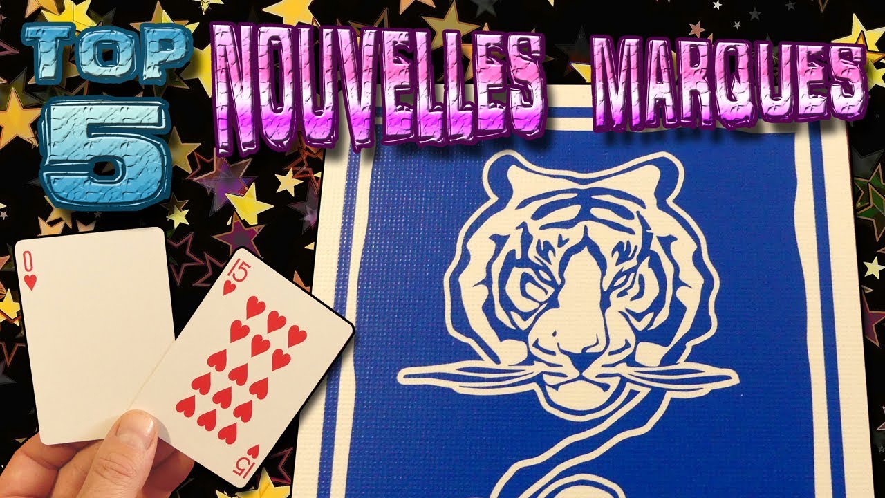 CARTES - TOP 5 Nouvelles Marques à moins de 8€