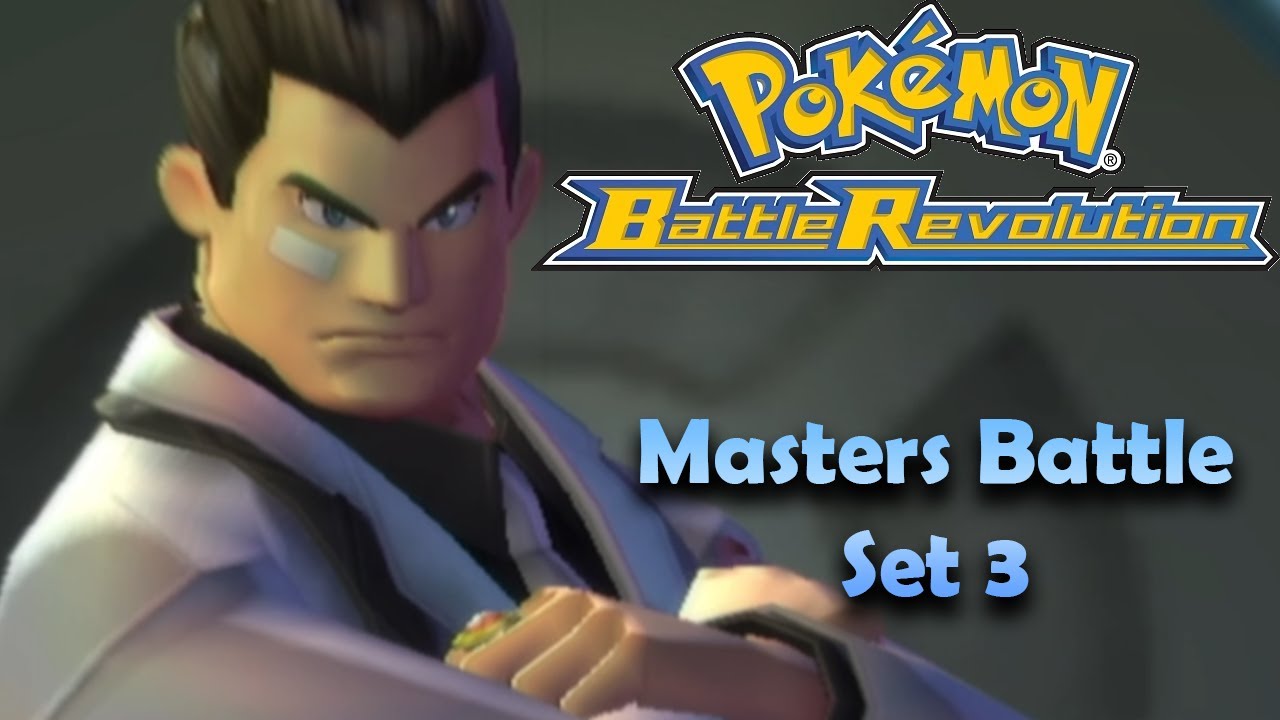 Pokémon Battle Revolution — Stargazer Colosseum Masters Battle Set 3