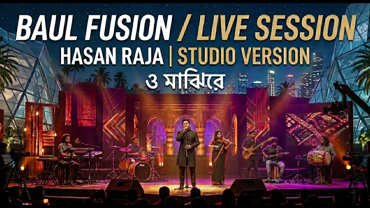Sound of the Soil: ও মাঝিরে | Hasan Raja's Unforgettable Baul Fusion (Studio Version)