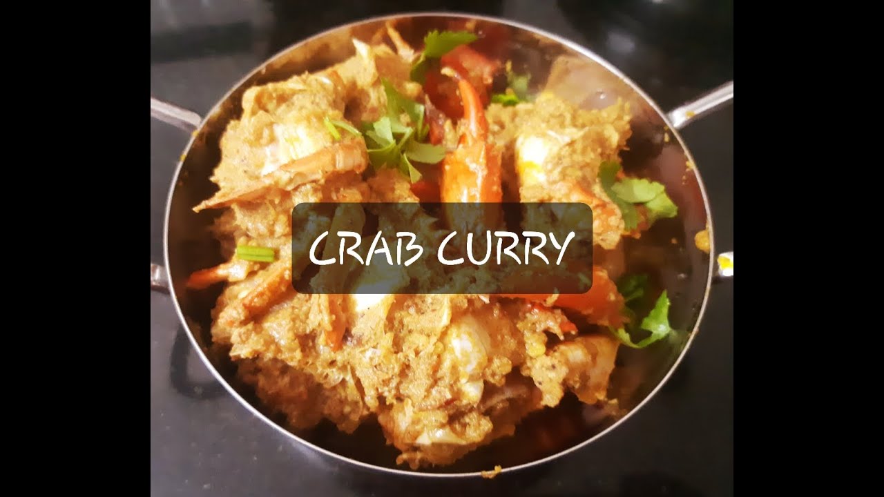 Crab Curry / Mangalorean Style Crab Curry / Edi Gassi