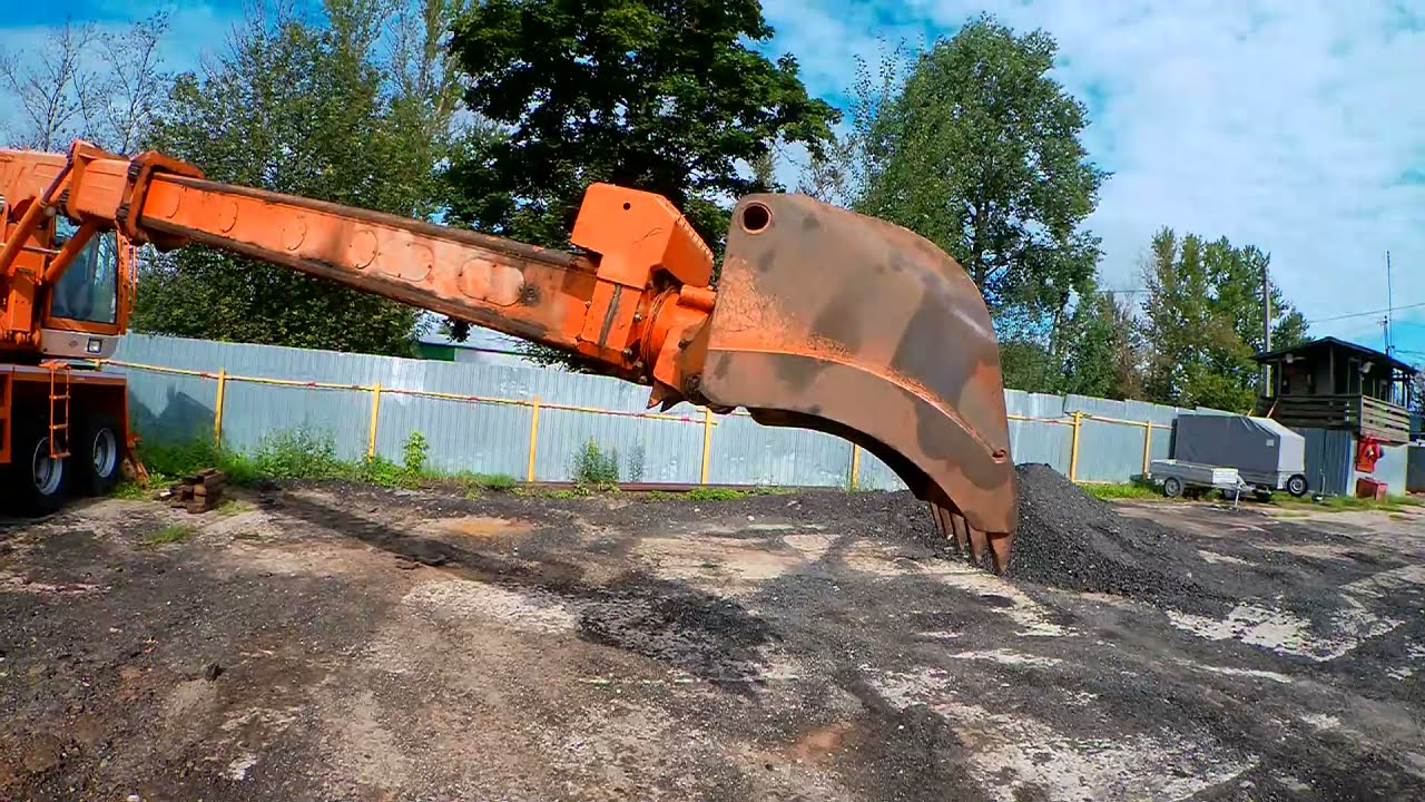 КАМАЗ 65111, экскаватор UDS 114  золотая ручка )
