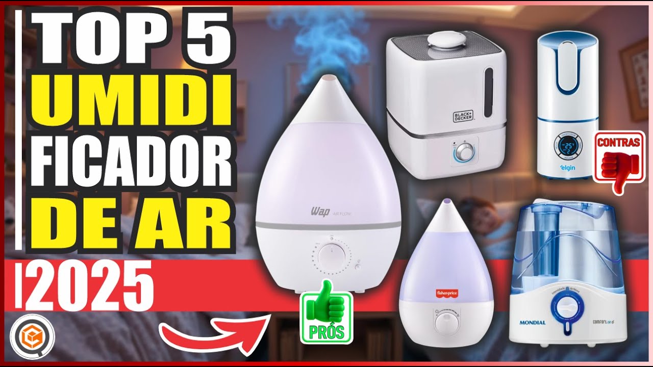 Melhor Umidificador de Ar 2025 💧 💨 Opções Incríveis para um Ambiente Saudável!