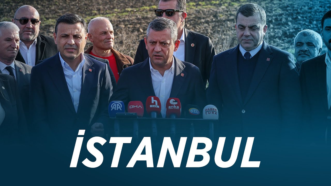 CHP GENEL BAŞKANI ÖZGÜR ÖZEL İSTANBUL'DA 03/12/2025