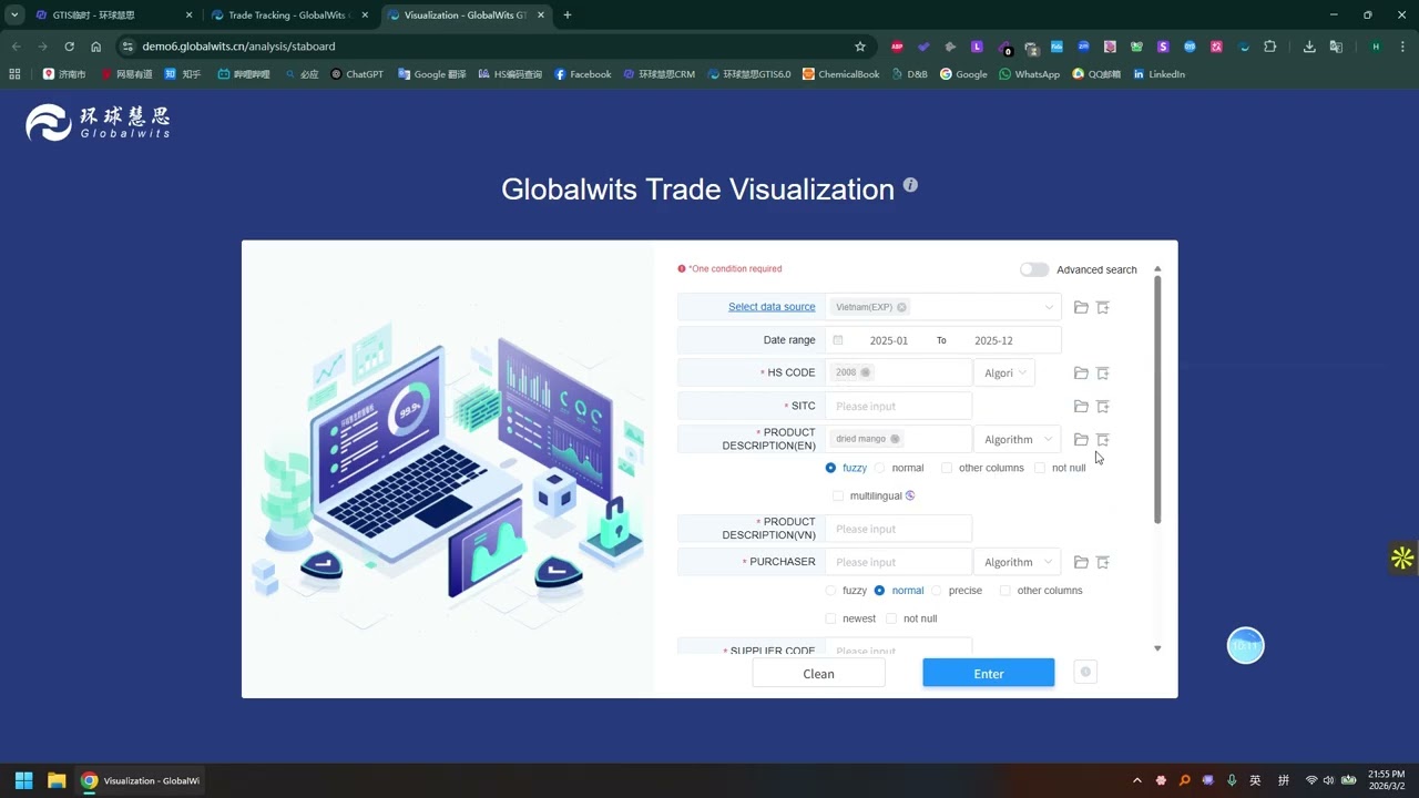 Data presentation