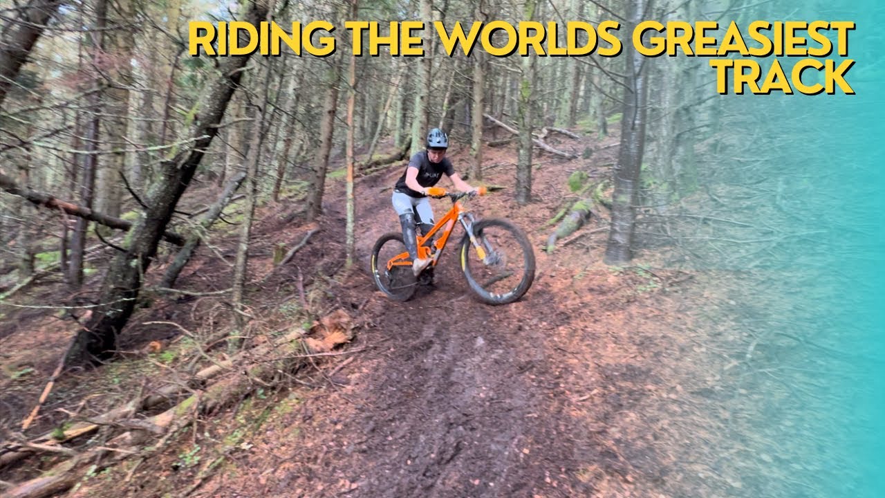 RIDING A SKETCHY RUT TRACK