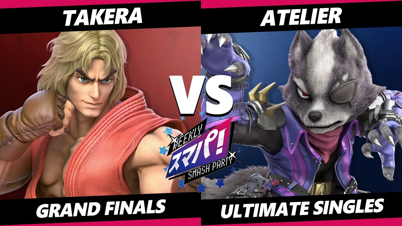 Sumapa 63 GRAND FINALS - Atelier (Wolf) Vs. Takera (Ken) SSBU Ultimate Tournament