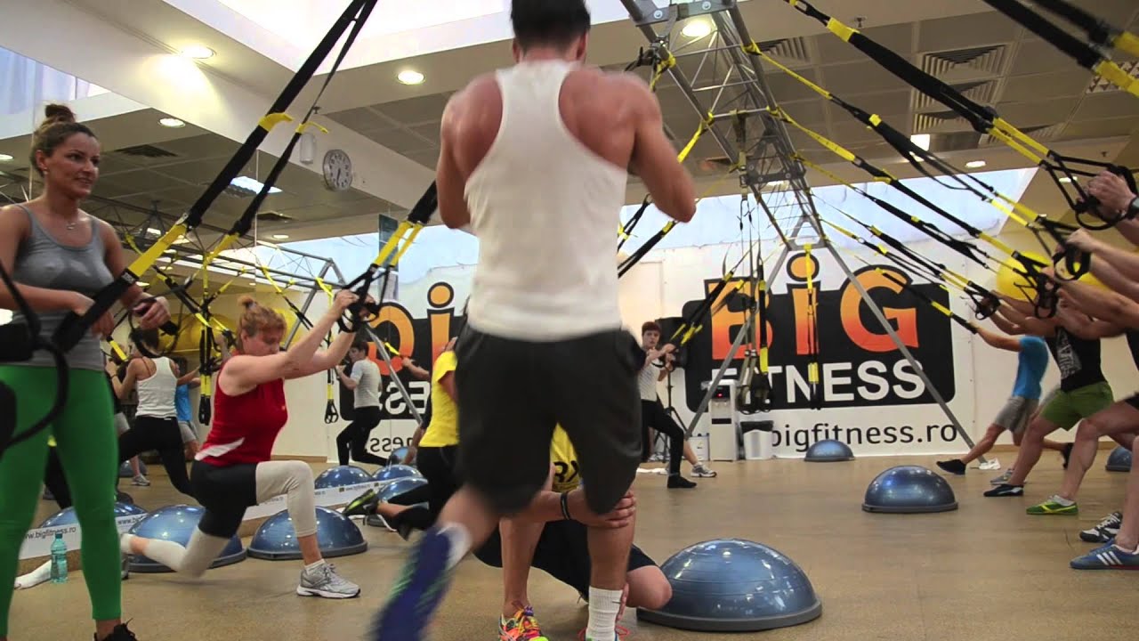 TRX vs BOSU la Big Fitness