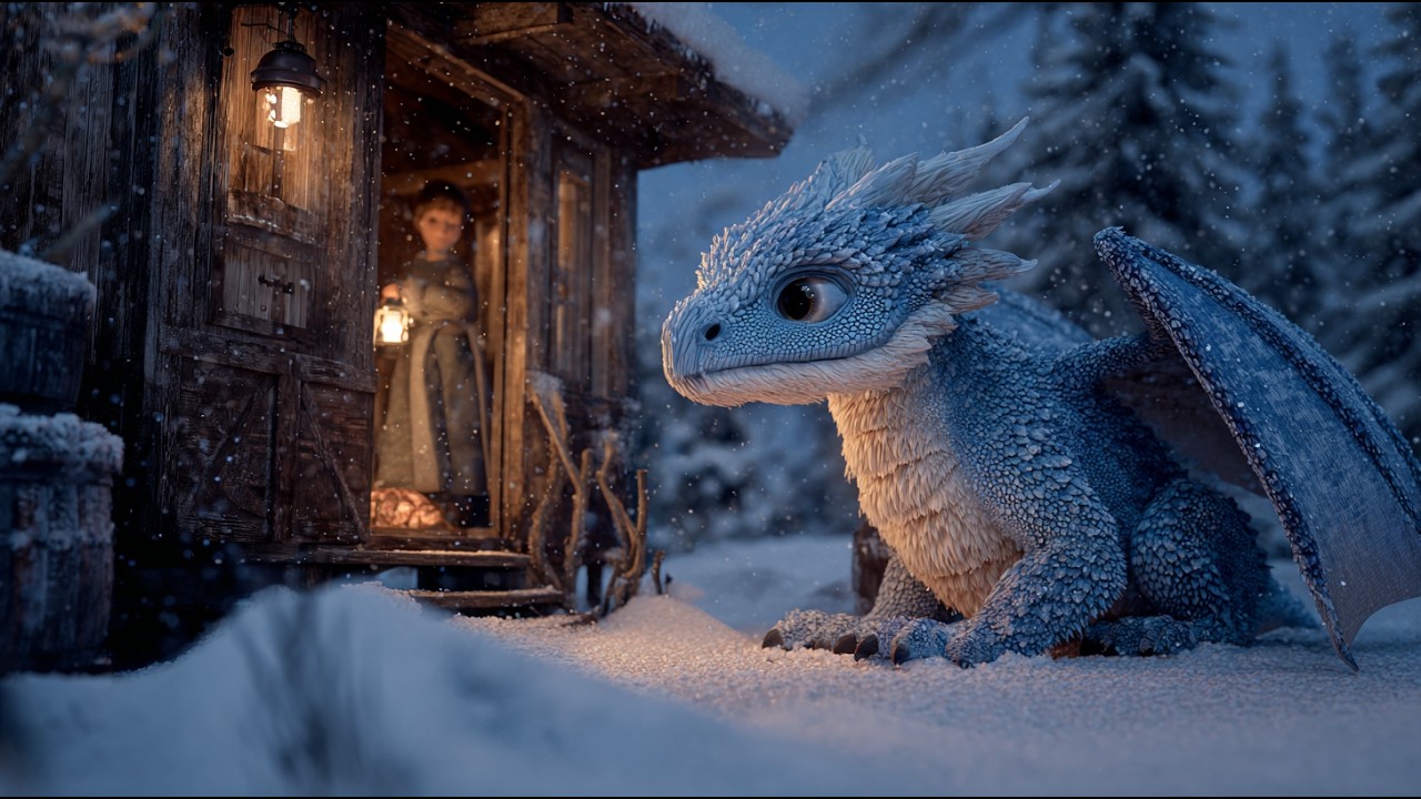A Freezing Dragon Hatchling Begged a Human Boy for Shelter—Neither Was Ready for What Followed | HFY