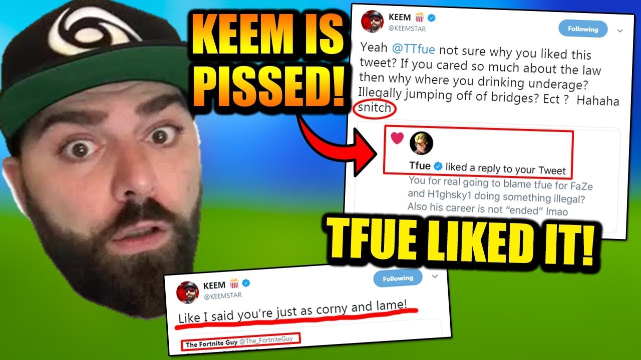 Tfue Got H1GHSKY1 BANNED Again..? Keem FURIOUS At Tfue & Me!