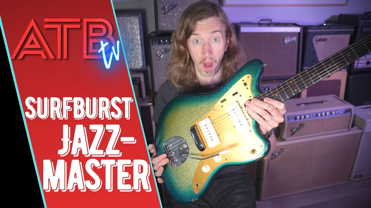 1958 SPARKLE SURFBURST Fender Jazzmaster | ATB TV