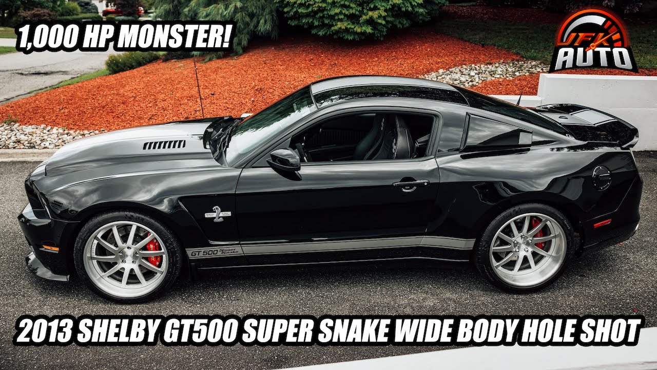 1,000 HP Shelby GT500 Super Snake Mustang Street Drive & Walk Around
