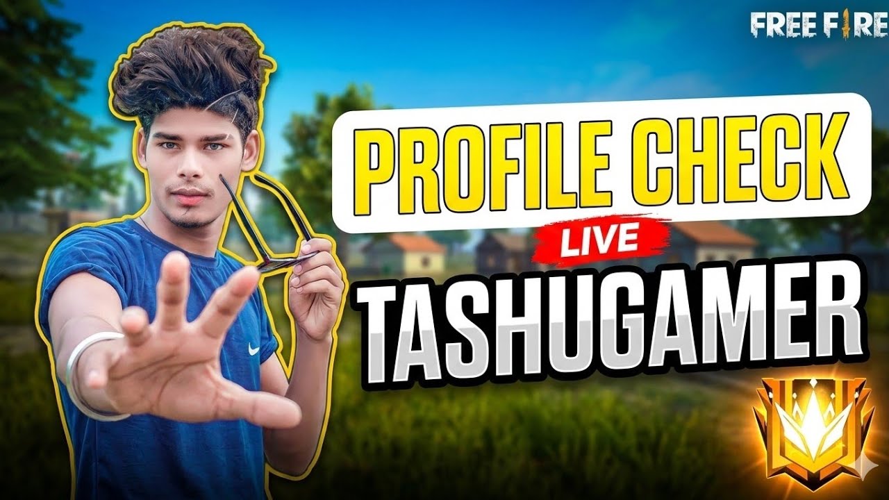 TASHU IS LIVE 🔴 CHECK PROFILE ✅