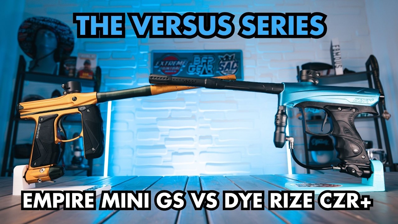 Электронные пейнтбольные маркеры Battle of the Entry | Empire Mini GS против Dye Rize CZR+ | BFPGear
