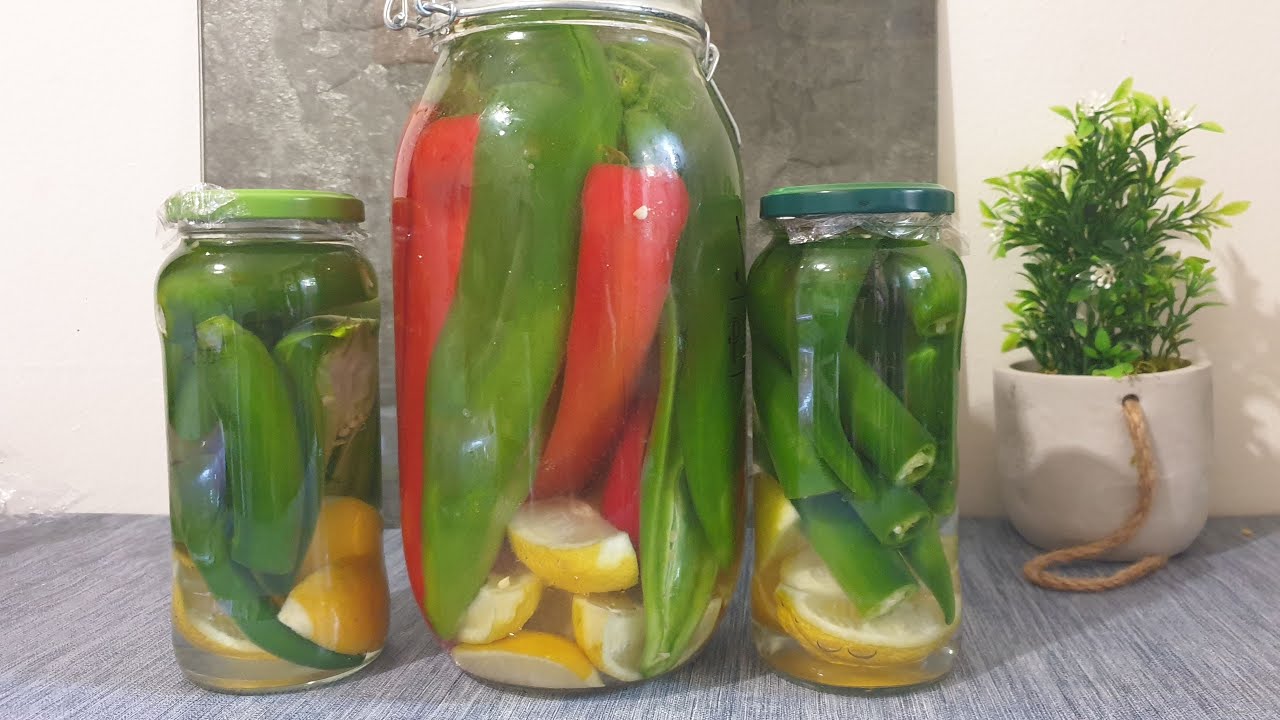 تمليح الفلفل أو الفلفل المسير🌶🌶