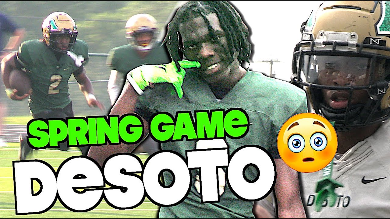 Desoto Spring Game Was 🔥🔥  FULL Pads, FULL Speed , FULL Contact - Texas H.S Football