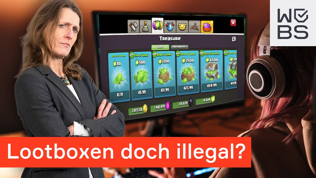 Sind Lootboxen illegales Gl&uuml;cksspiel? Die Rechtslage zu In-App-K&auml;ufen, Lootboxen & Co. | WBS.LEGAL