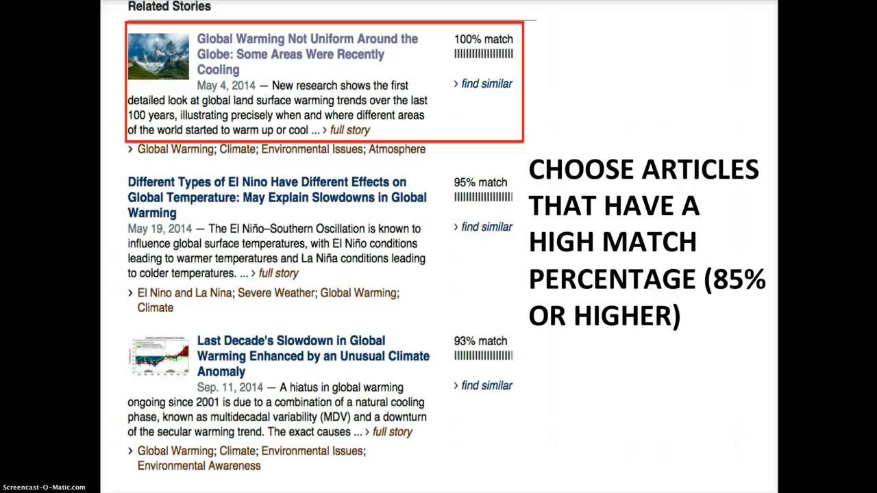 Science Daily Quick Guide