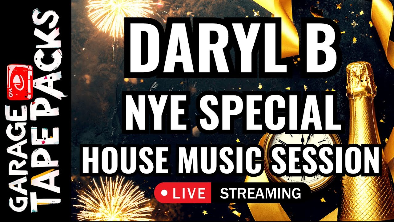 🔴 Daryl B | UK Garage & Soulful House | NYE 2025 | Garage Tape Packs