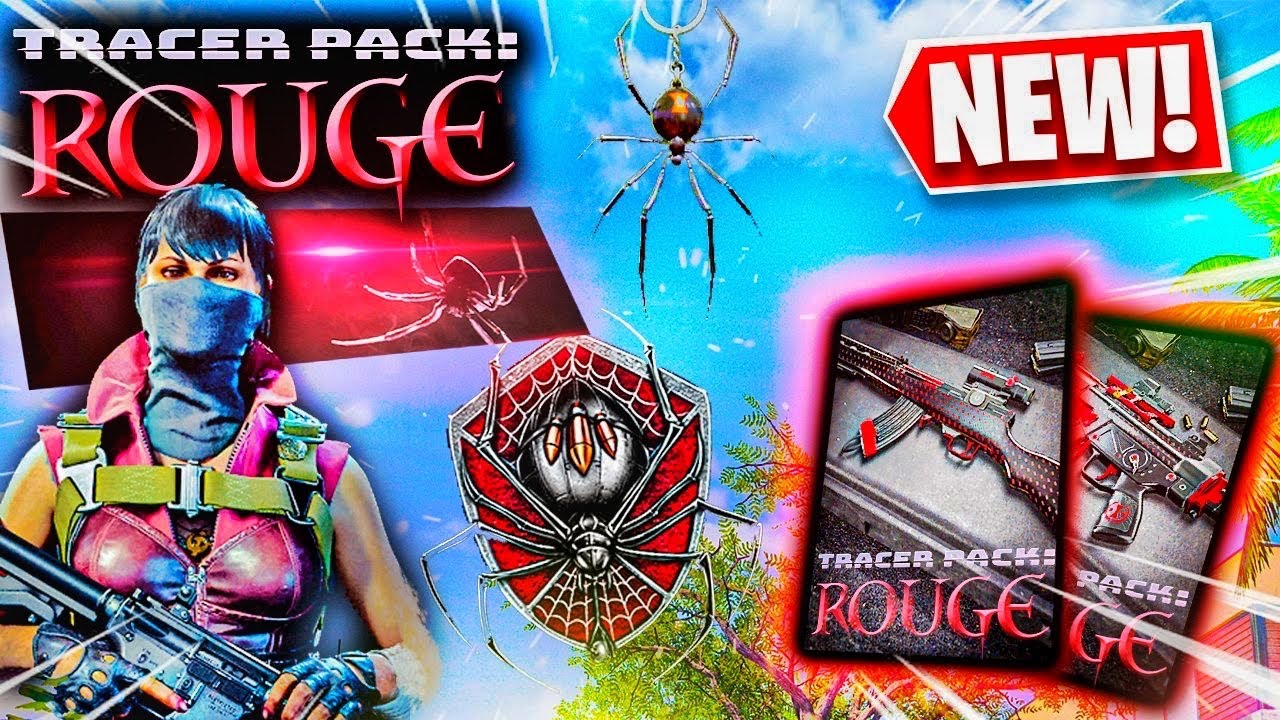 *NEW* ROUGE TRACER PACK IN COLD WAR AND WARZONE! MP5 WIDOWMAKER TYPE 63 ENTANGLEMENT RED TRACERS