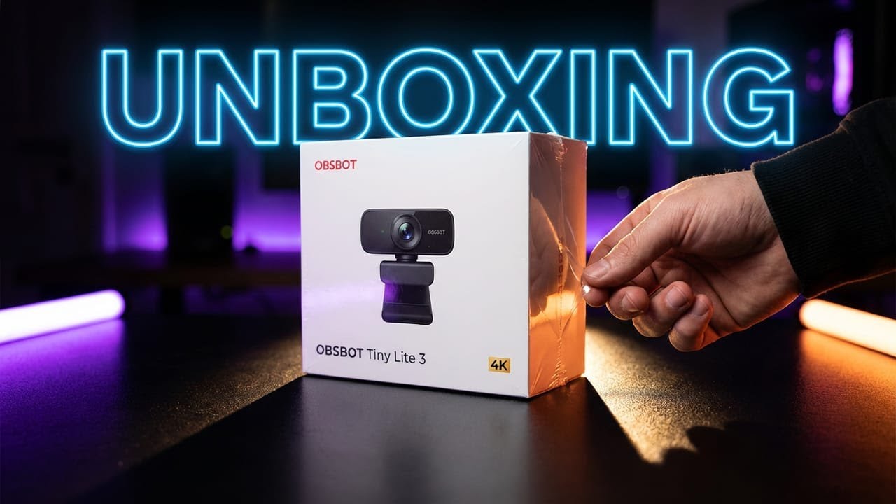 I’m throwing my old webcam AWAY. 🗑️ OBSBOT Tiny Lite 3 is UNREAL!