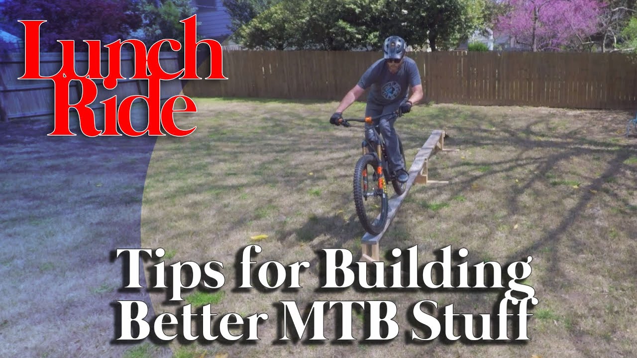 How to Build Better Kickers, Ramps & Trail Features. I'm Building a Skinny for Mountain Bikes.