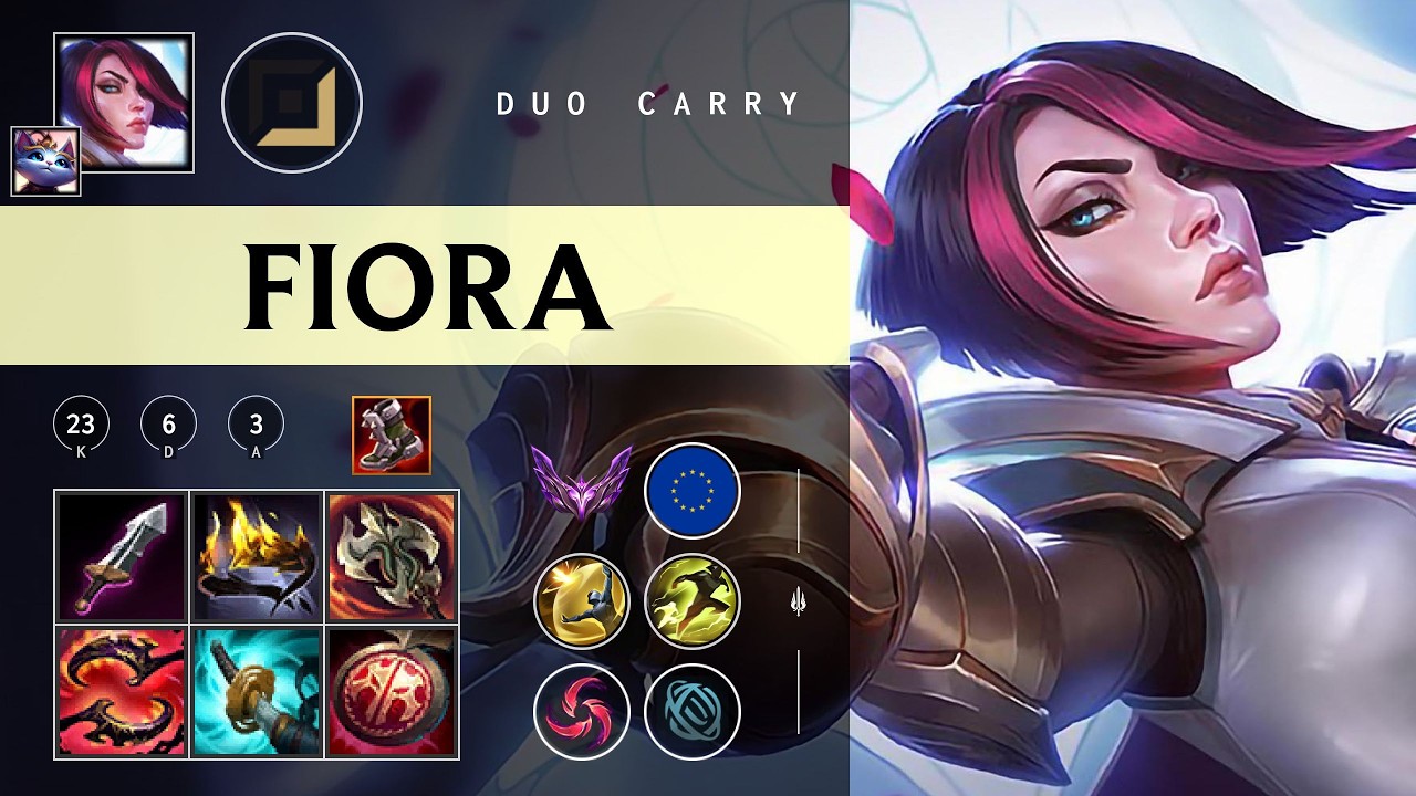 Fiora ADC vs Corki - EUW Master Patch 26.05