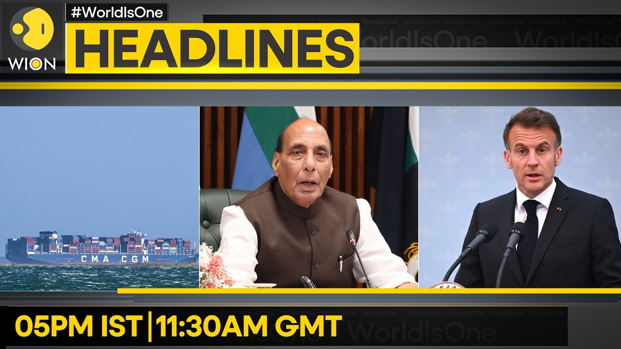 Iran War: Macron Backs Iran's Sovereignty | French-Owned Ship Passes Through Hormuz | WION HEADLINES