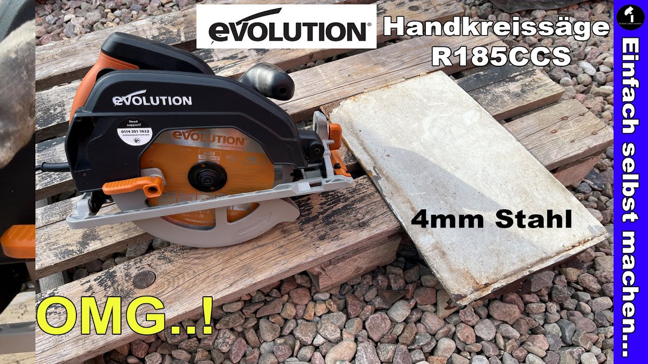 Das Stahlmonster / Evolution Handkreiss&auml;ge R185CCS