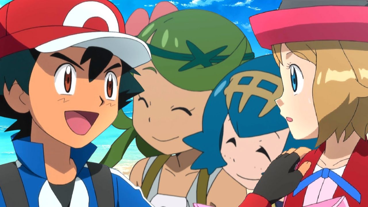 Ash and Serena's Alola Party!