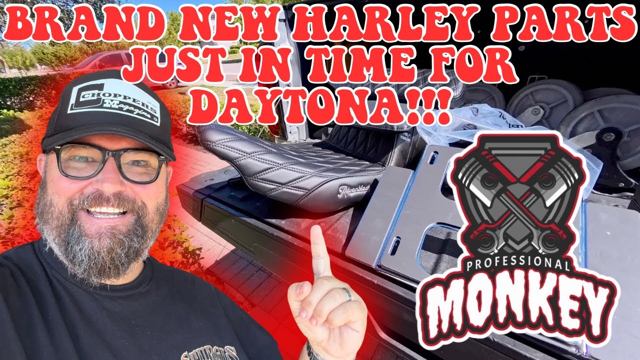 New Harley Parts In Time For Daytona!