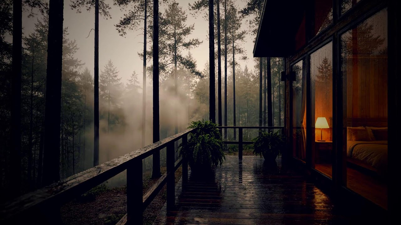 Sleep Music for Relaxed Nervous System 🪷 Deep Calm, Anxiety Relief, Healing Sleep, Rain Sound