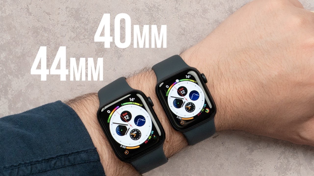 Apple Watch SE 3 — сравнение размеров на запястье! (40 мм против 44 мм)
