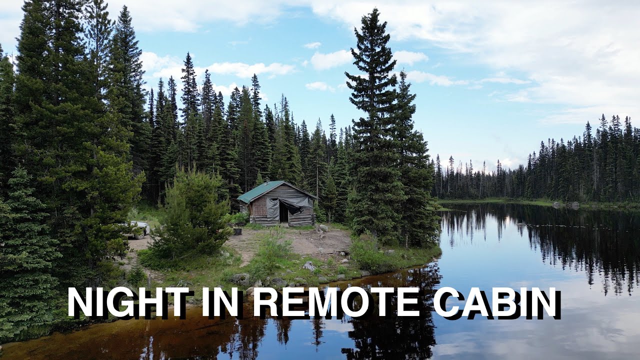 Overnight In Remote Cabin