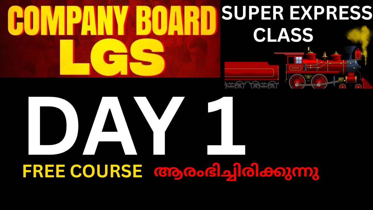 KERALA PSC  COMPANY BOARD LGS FREE COURSE STARTED DAY I PREVIOUS QUESTION RELATED FACTS