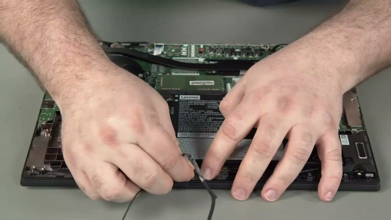 ThinkPad L14 Gen 1 Keyboard and Motherboard Disassembly
