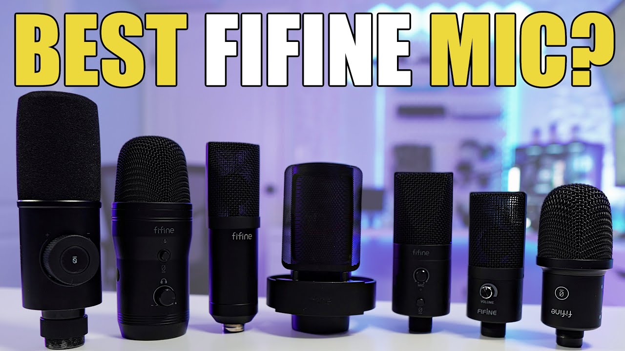 Лучший микрофон FIFINE? — Сравнение микрофонов FIFINE