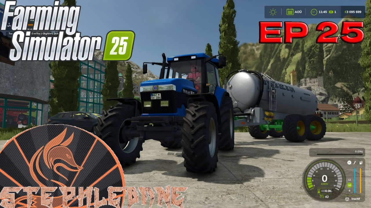 FARMING SIMULATOR 25 / Gros Chantier d'épandage de Lisier ! / Chacun sa Ferme ! / EP 25