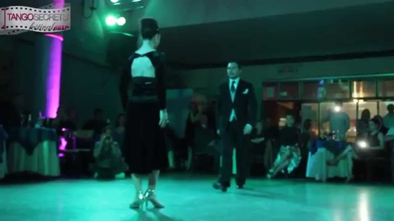DIEGO GAUNA Y MONICA MATERA en el Tango Secrets Festival 2014 01/02