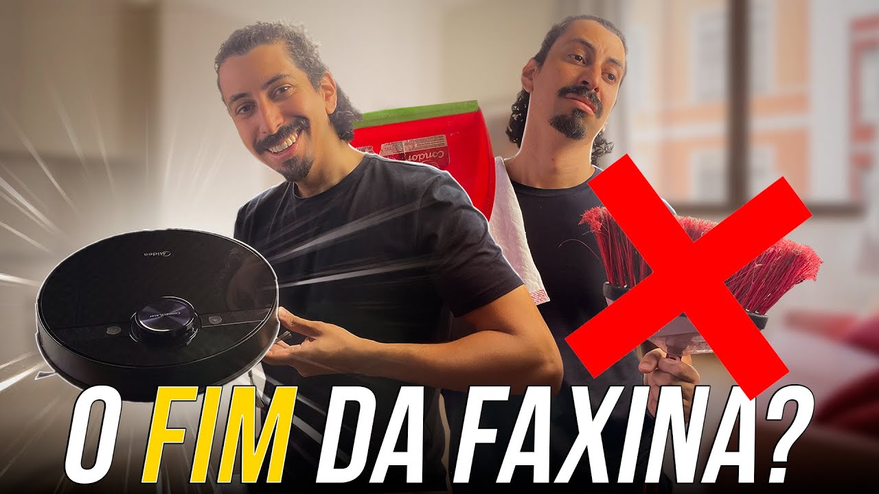 Ele limpa e passa pano! Robô aspirador Connect Laser Midea M7