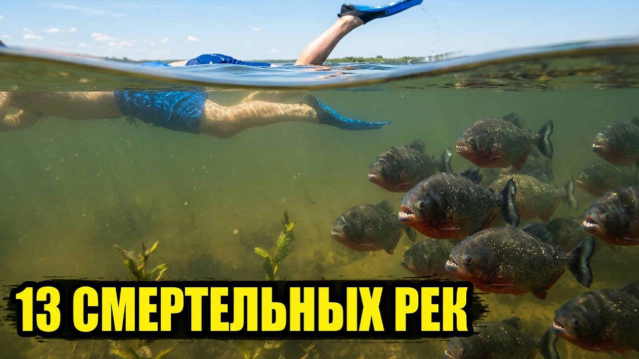 13 РЕК-УБИЙЦ, где купаться = СМЕРТЬ!