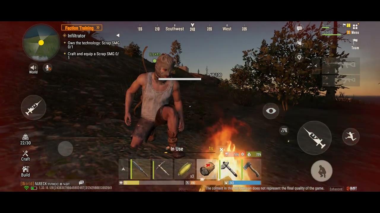 Rust Mobile - De SOLOS ha ser 2  #9 Beta Global