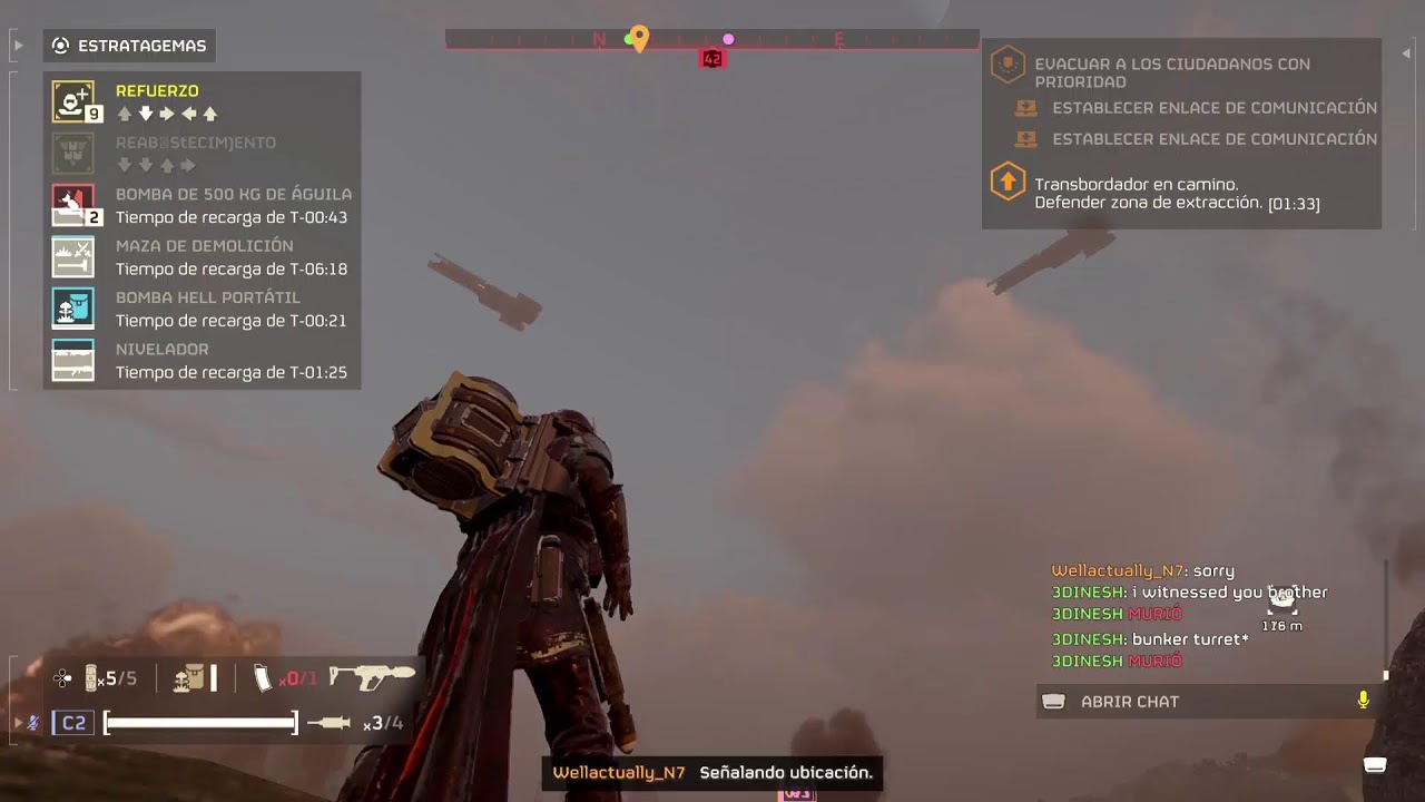 Nueva Capa Ojo De La Libertad/ Helldivers 2/PS5 Gameplay No Coment